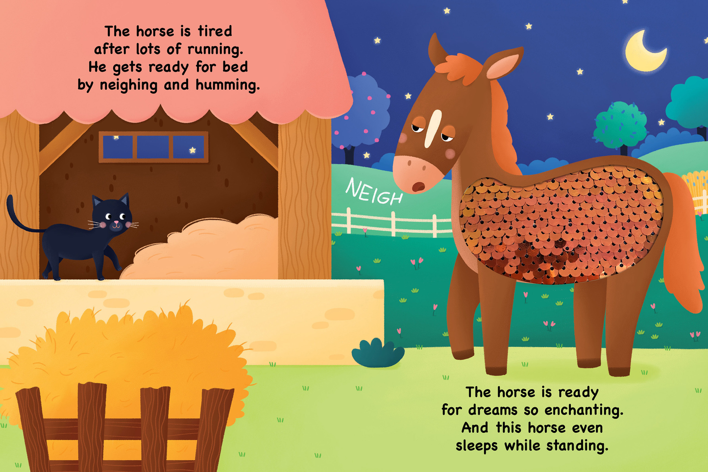 'It's Pasture Bedtime' Sensory Storybook