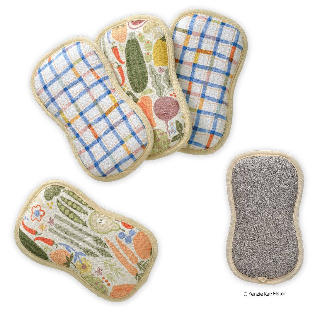 Farm Stand Scrubbies - Set of 4