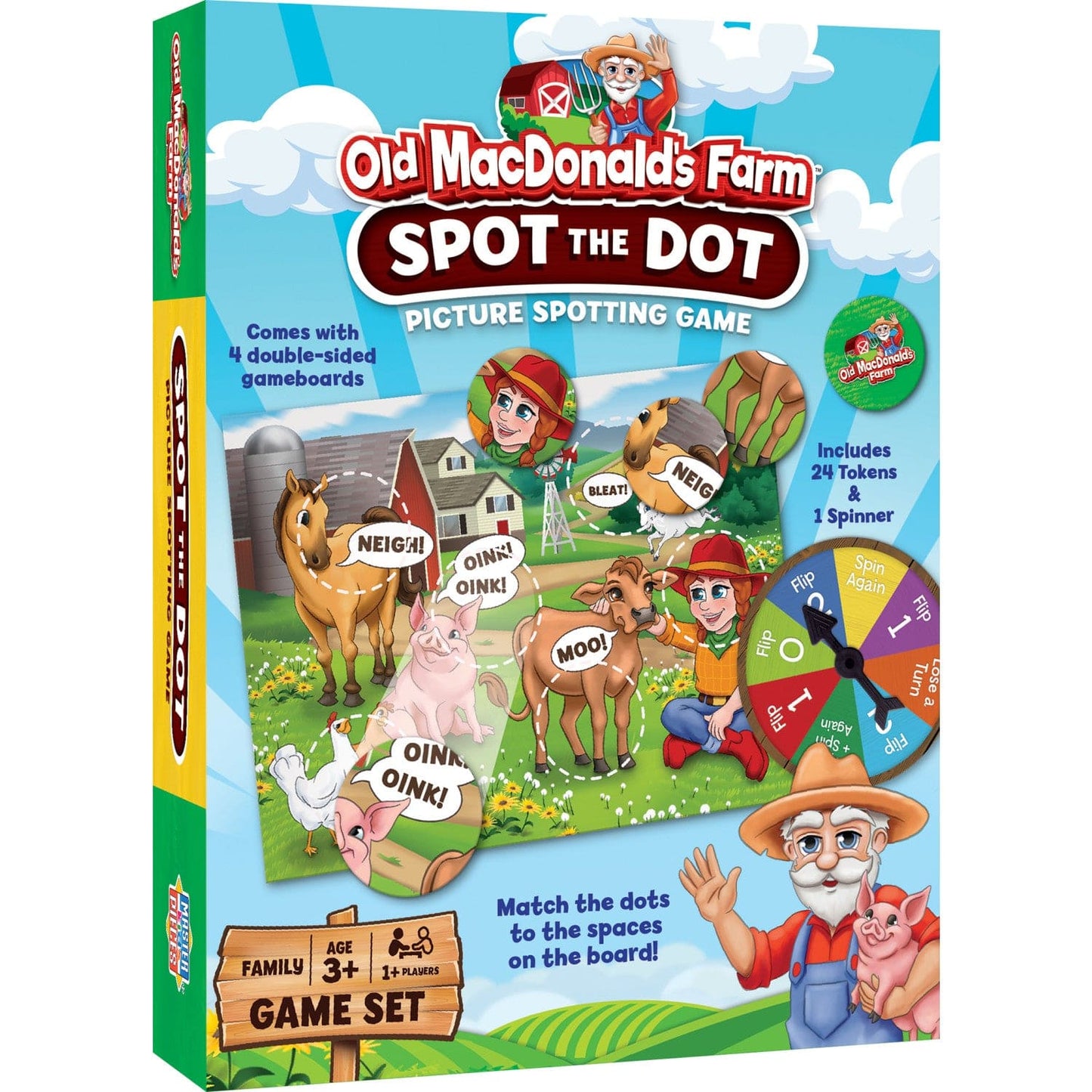 Old MacDonald's Farm 'Spot the Dot' Game