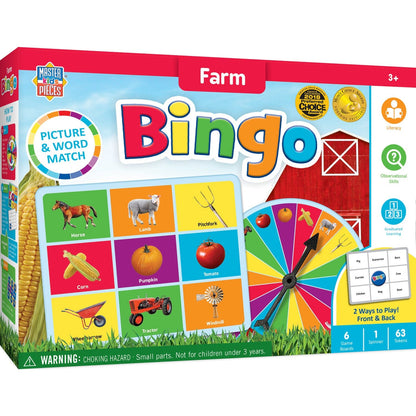 Farm Bingo Game - American Farm Company