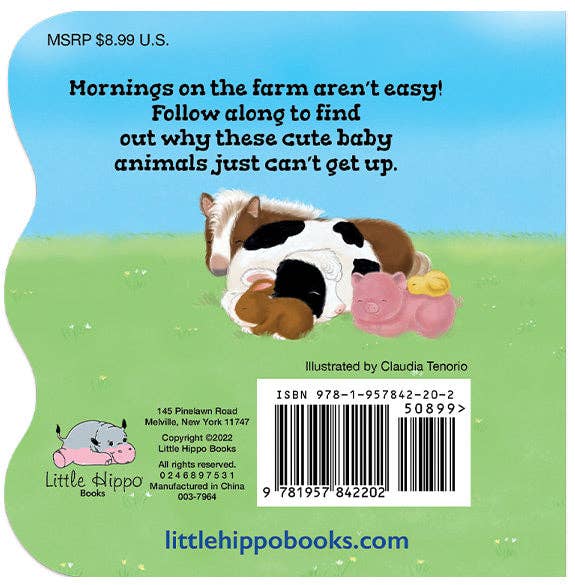 'Mornings on the Farm' Lift the Flap Board Book