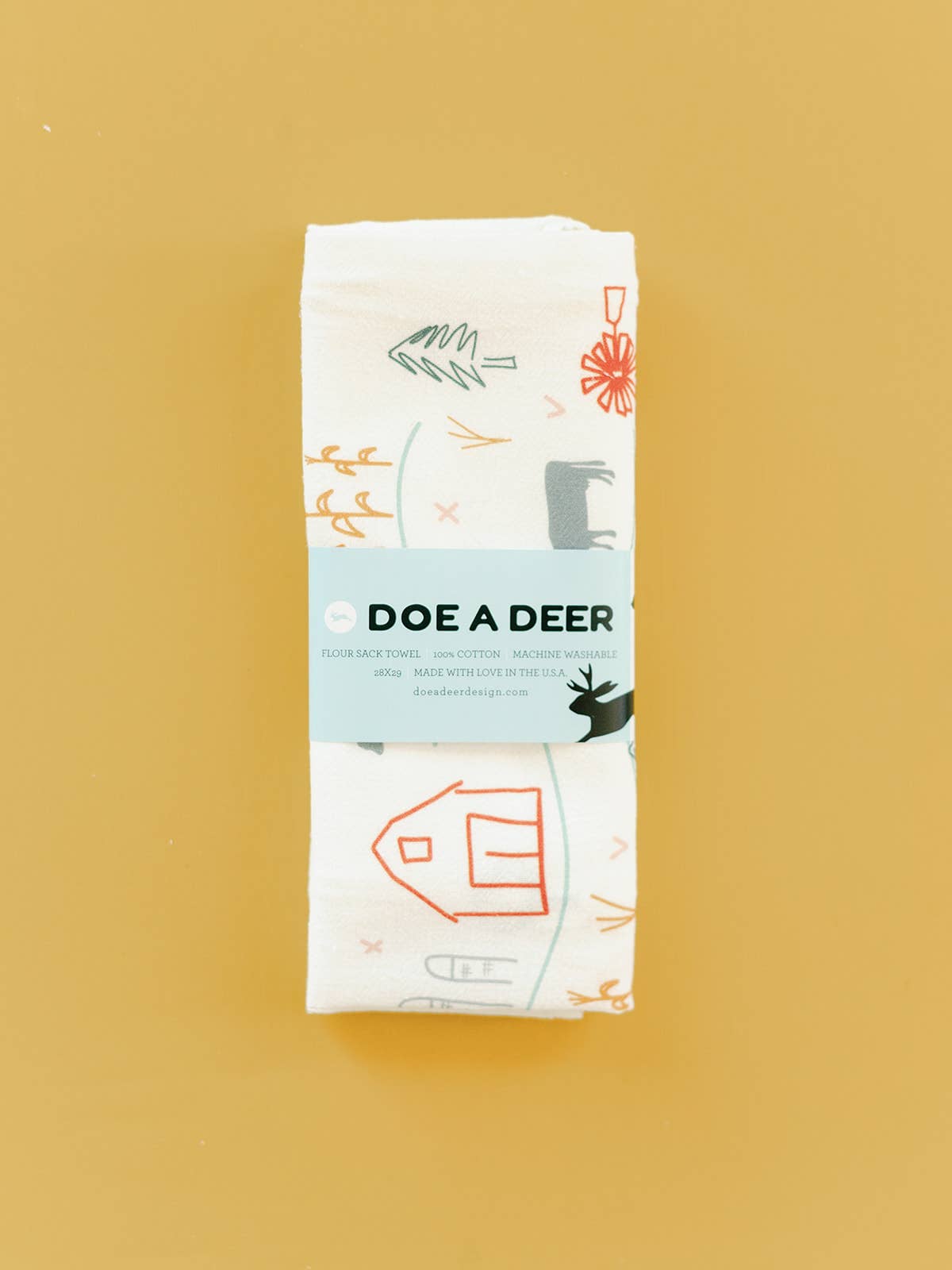 'This Is Home' Flour Sack Towel
