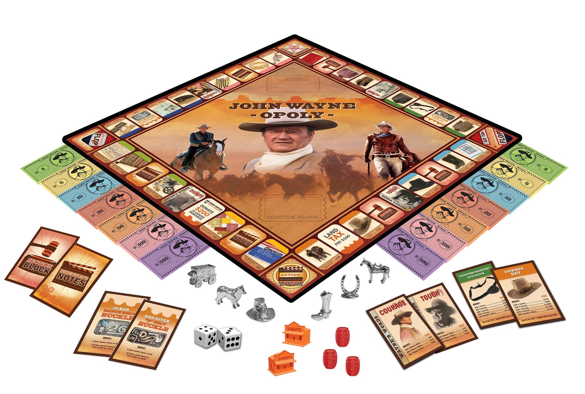 John Wayne-opoly Board Game - American Farm Company