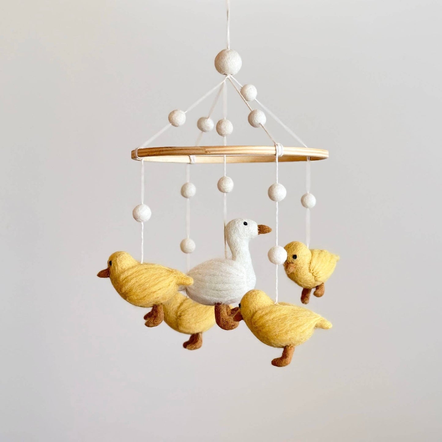 Duck Felt Baby Mobile