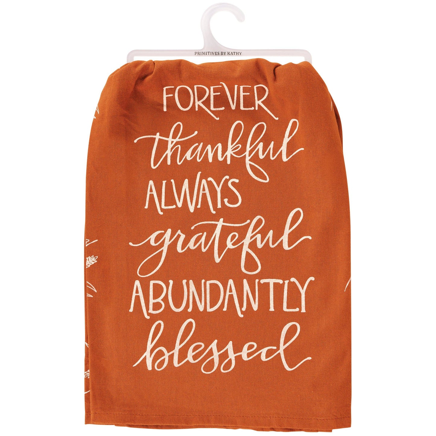 'Thankful Grateful Blessed' Kitchen Towel
