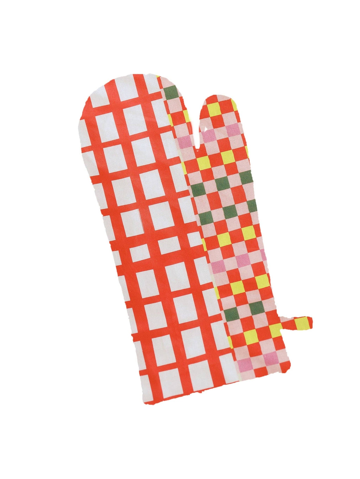Fa La La Flannel Oven Mitt