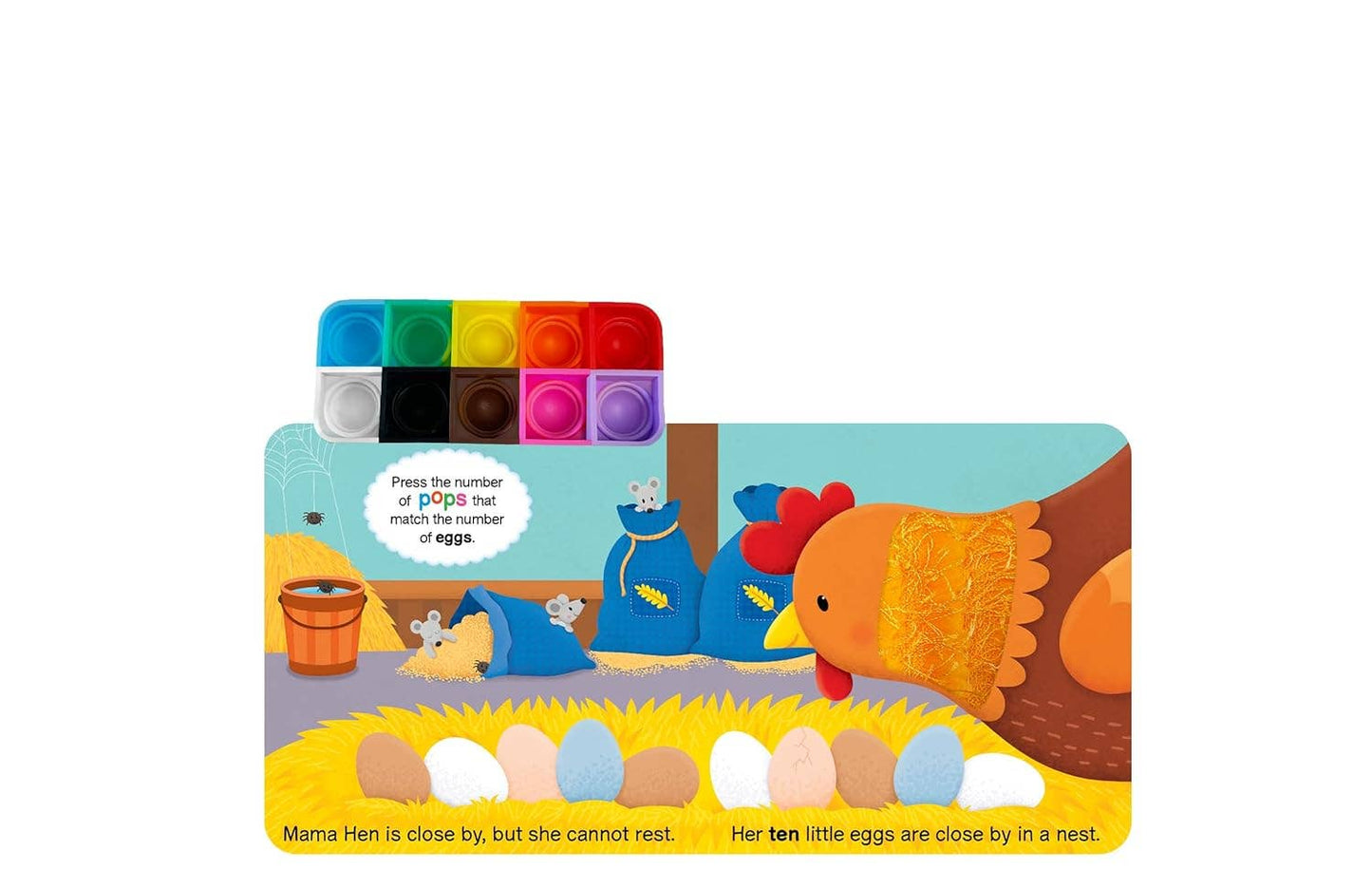 Farm Counting Sensory Fidget Book