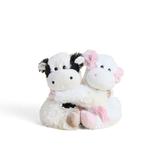 Cow Duo Warmies Plush - 9"