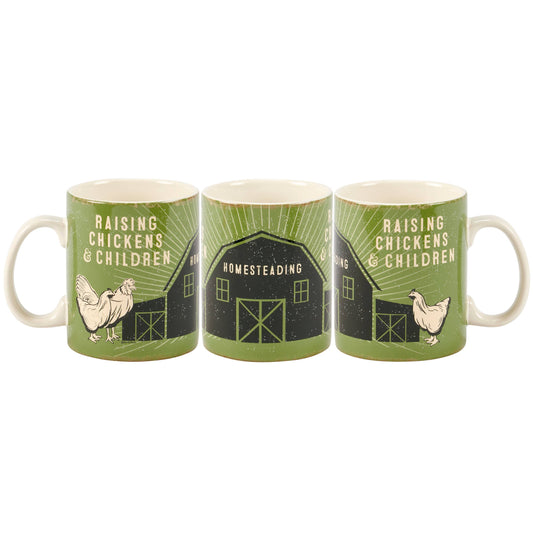 Raising Chickens Mug - American Farm Company