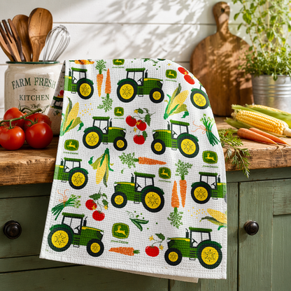 JOHN DEERE Farm Tea Towel