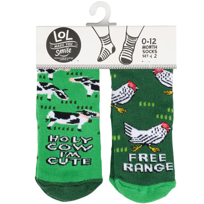Farm themed Baby Socks
