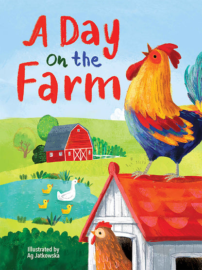 'A Day on the Farm' Padded Board Book