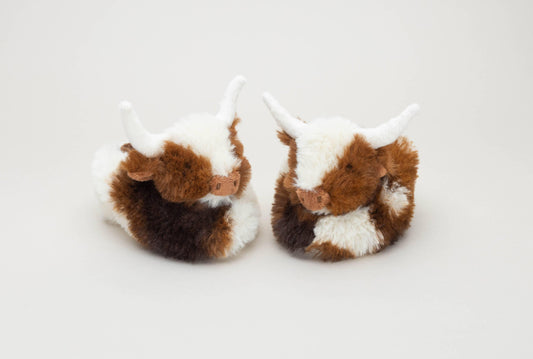 Texas Longhorn Baby Slippers - American Farm Company