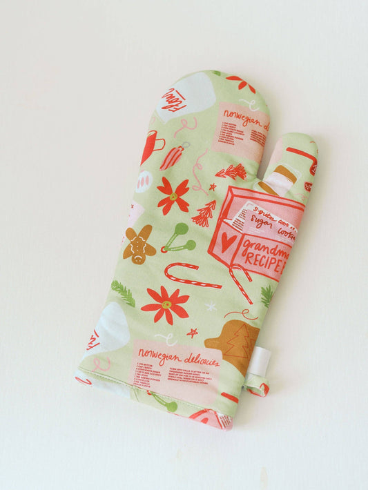 Heirloom Baking Oven Mitt