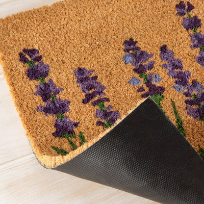Lavender Flower Doormat