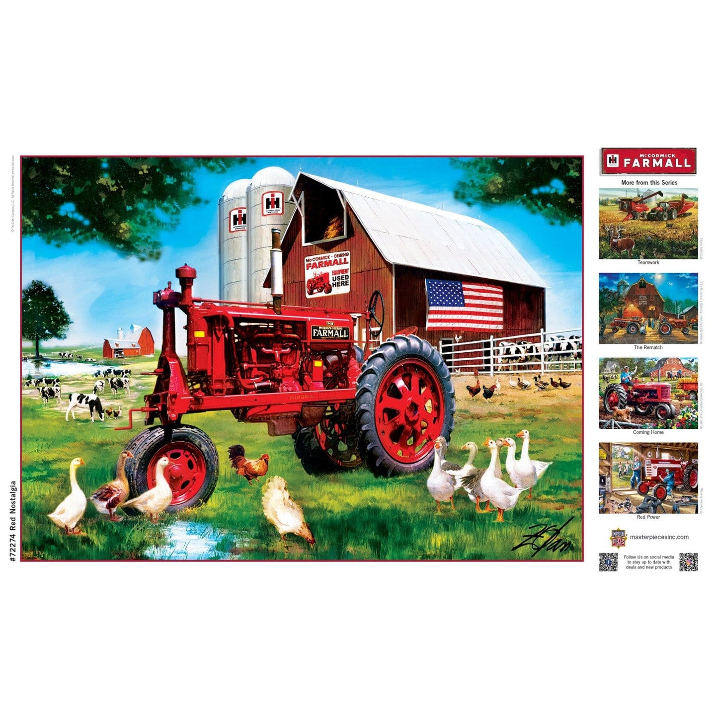 Farmall 'Red Nostalgia' Puzzle - 1000 Piece