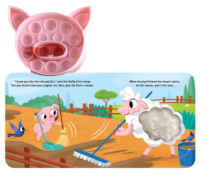 Little Pig Sensory Fidget Book