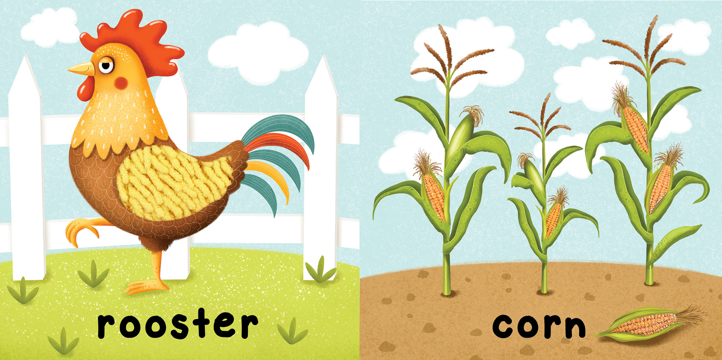 Farm: Touch and Feel Board Book