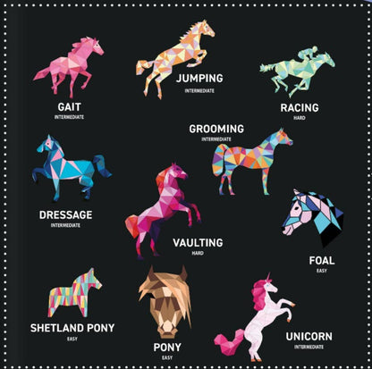My Sticker Paintings: Horses Activity Book