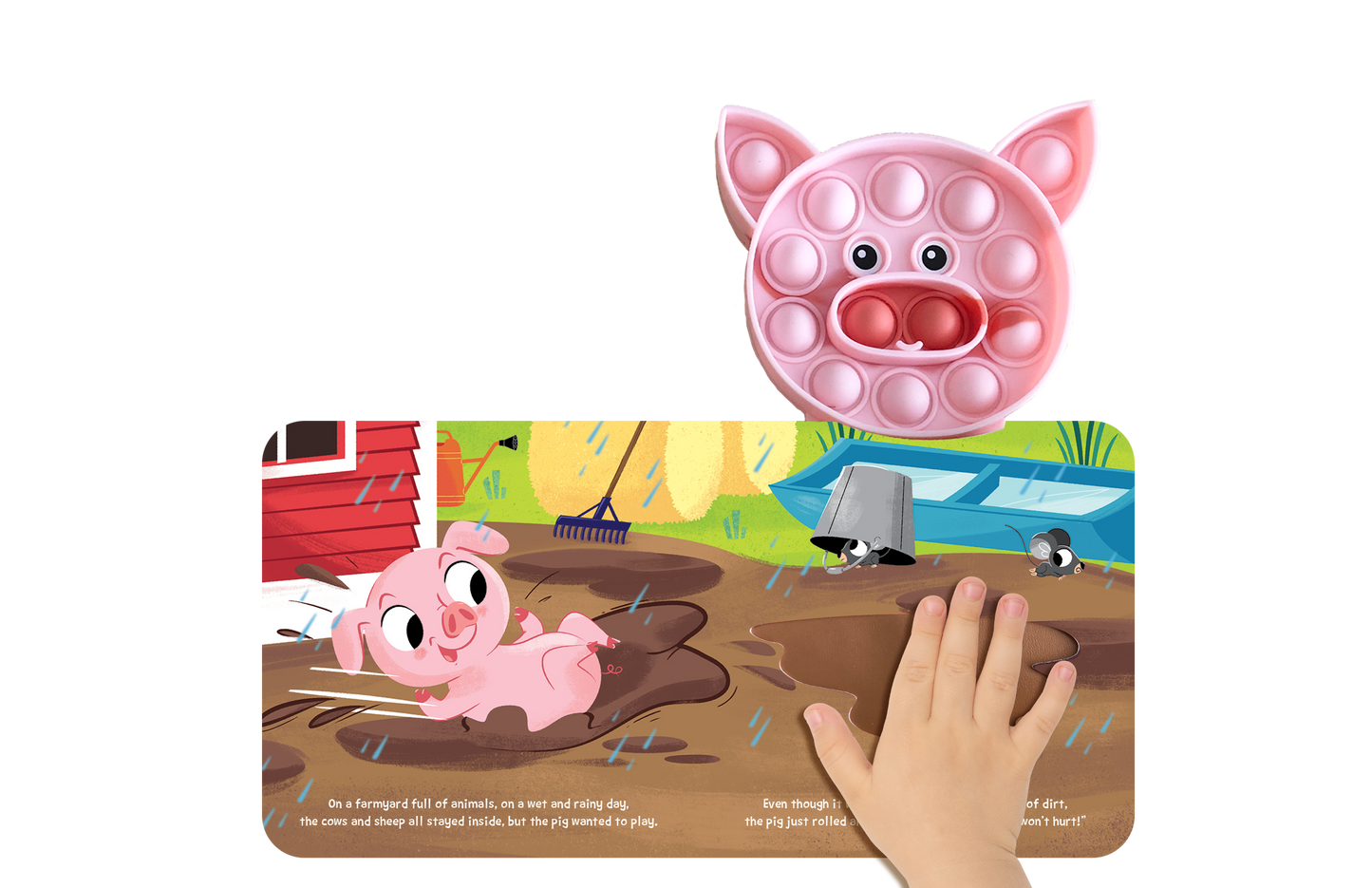 Little Pig Sensory Fidget Book