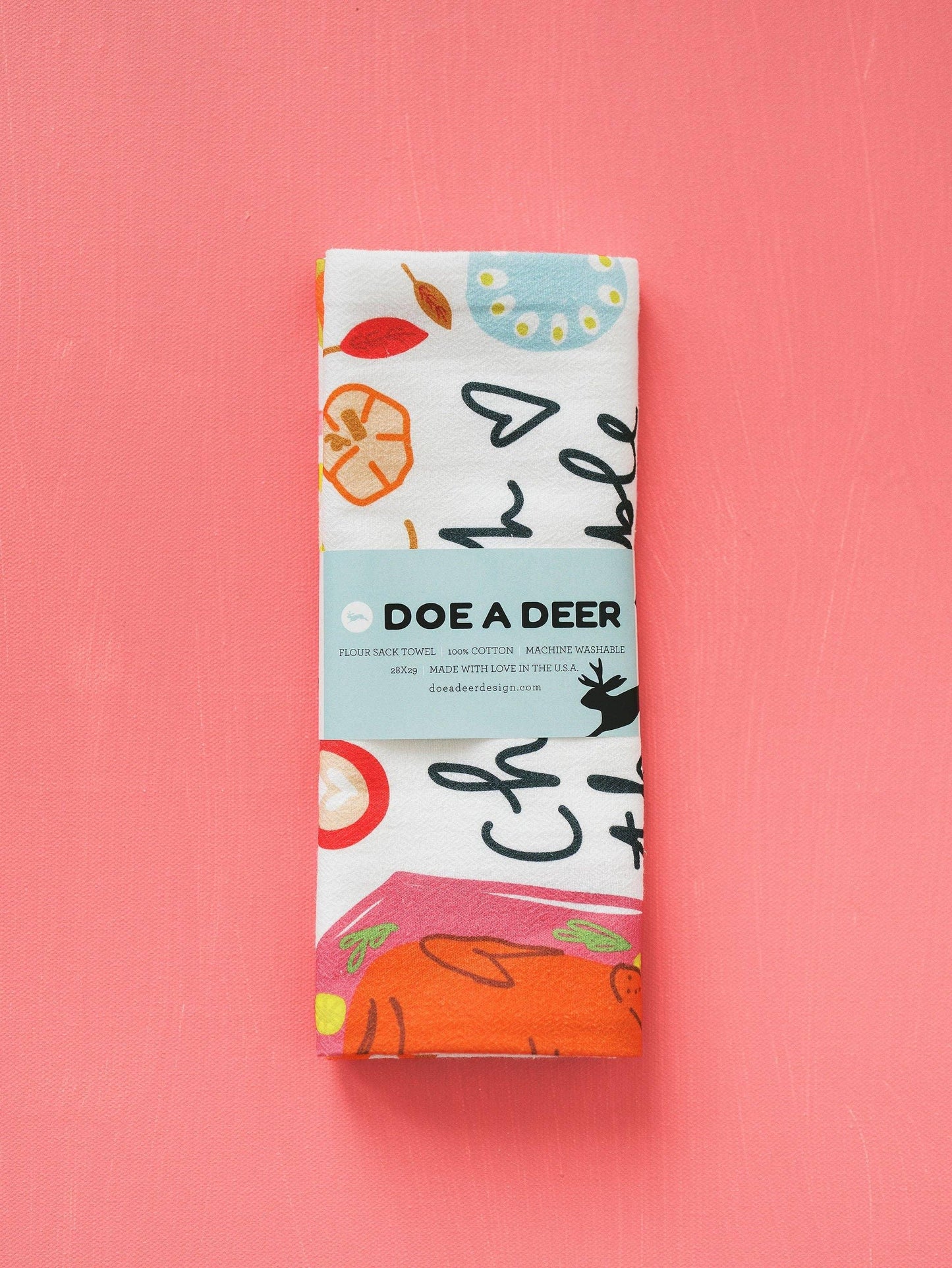 'Cherish The Table Moments' Flour Sack Towel