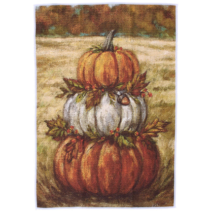 Pumpkin Stack Kitchen Towel