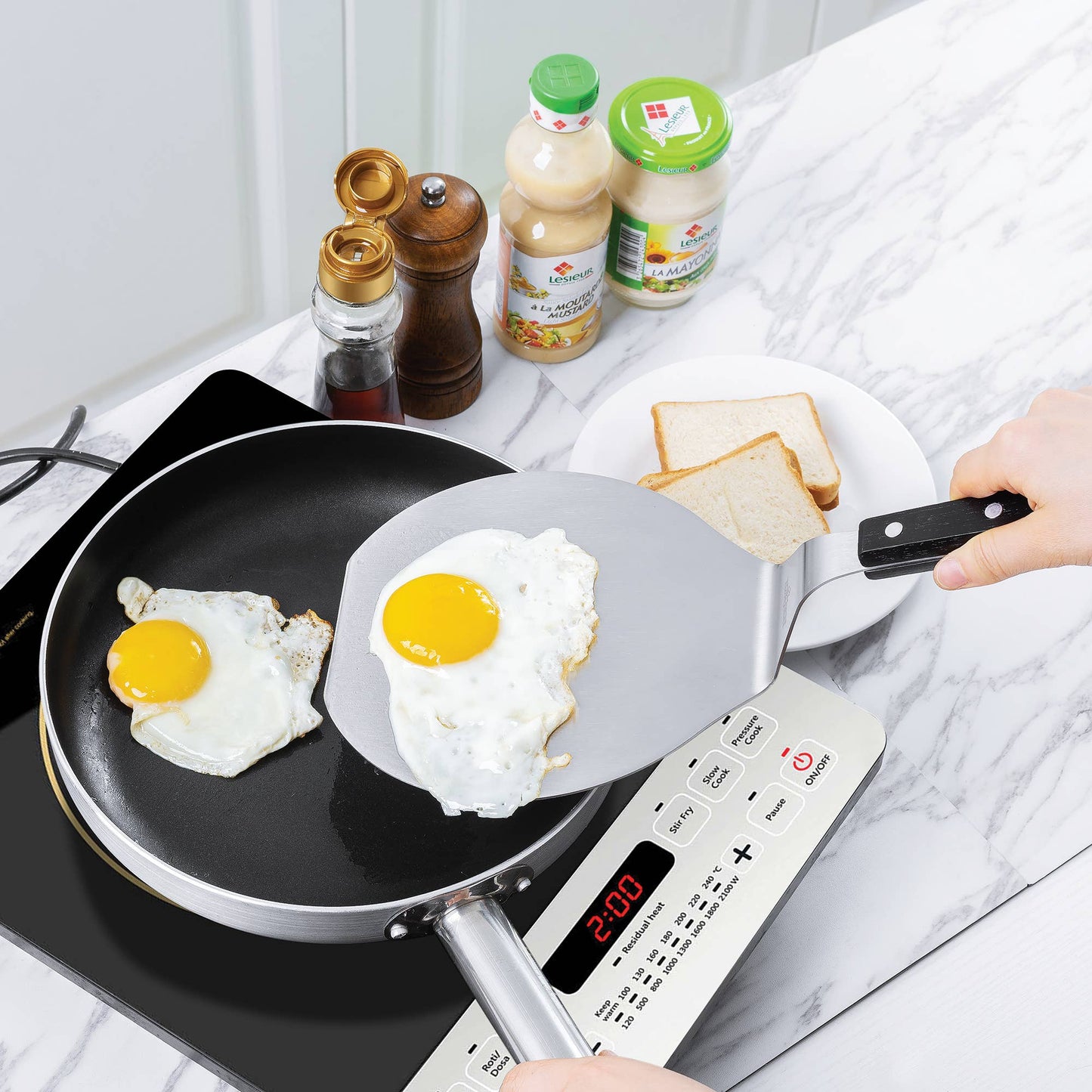 Stainless Steel Oversized Cookie Spatula, 14.5"