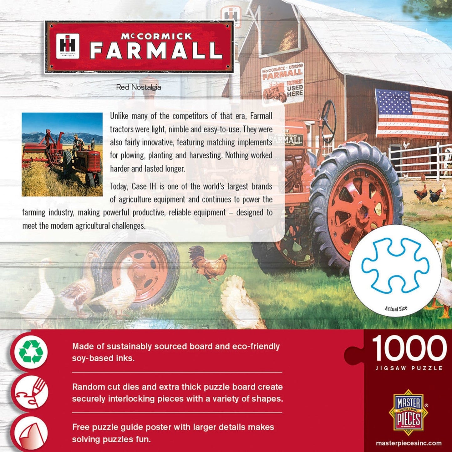 Farmall 'Red Nostalgia' Puzzle - 1000 Piece