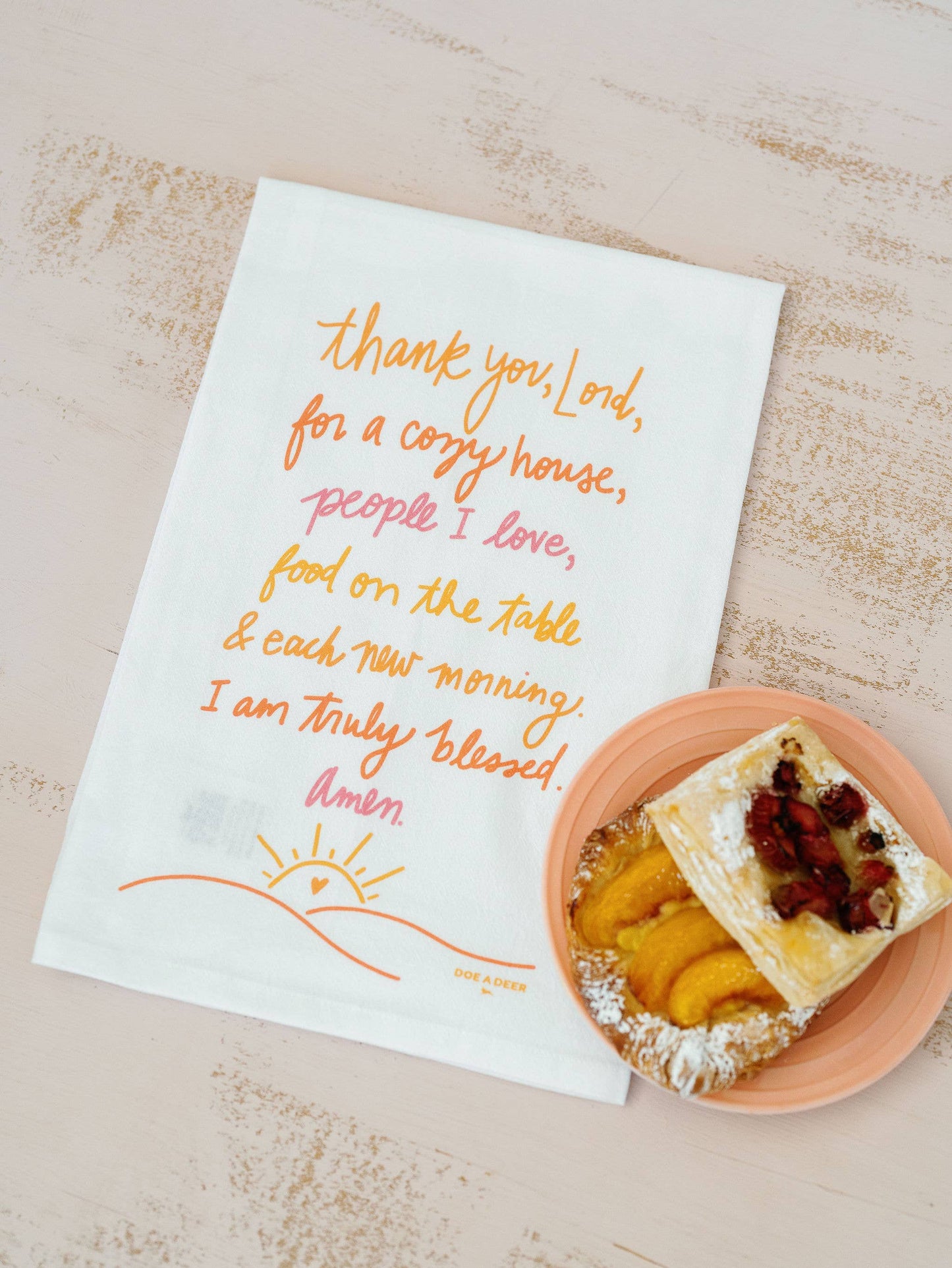 'Thank You Lord' Flour Sack Towel