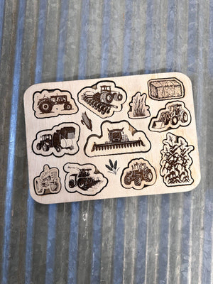 Wooden Farm Puzzle  