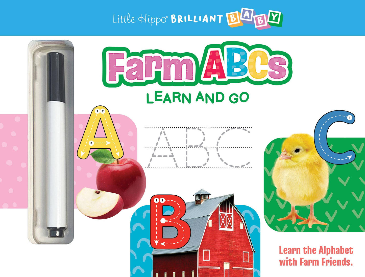 Farm ABCs Wipe Clean Book