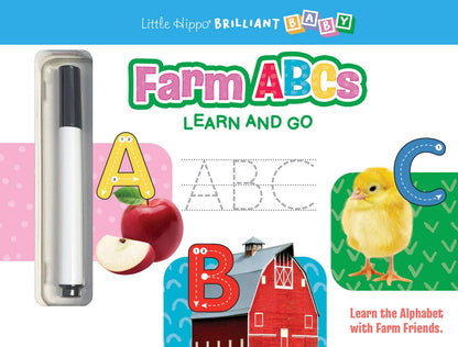 Farm ABCs Wipe Clean Book