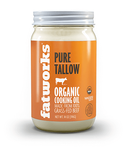 Organic Grass Fed Tallow 14oz