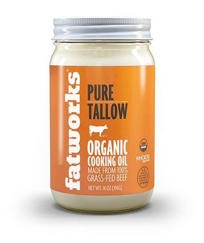 Organic Grass Fed Tallow 14oz
