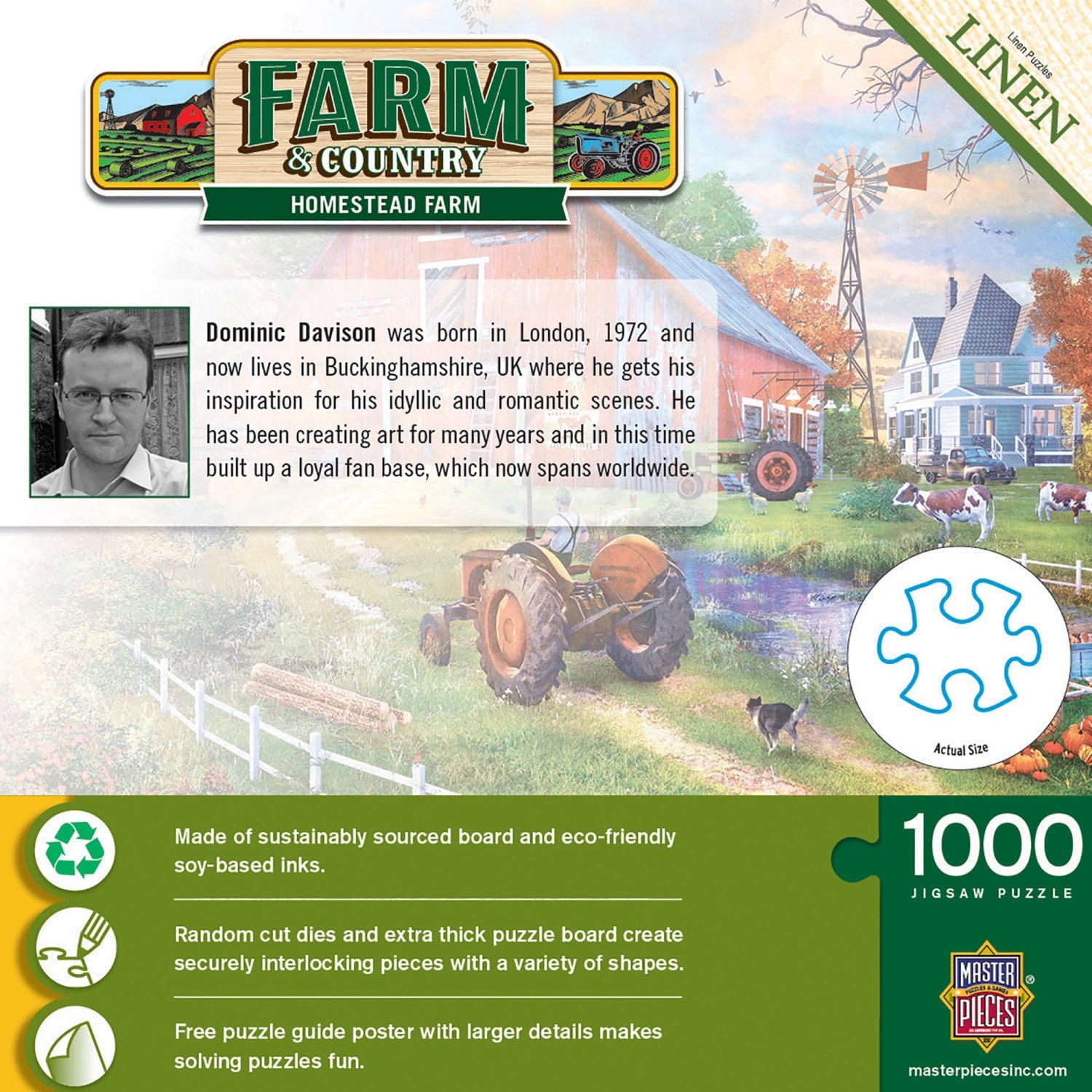 Farm & Country 'Homestead Farm' Puzzle - 1000 Piece - American Farm Company