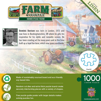 Farm & Country 'Homestead Farm' Puzzle - 1000 Piece - American Farm Company