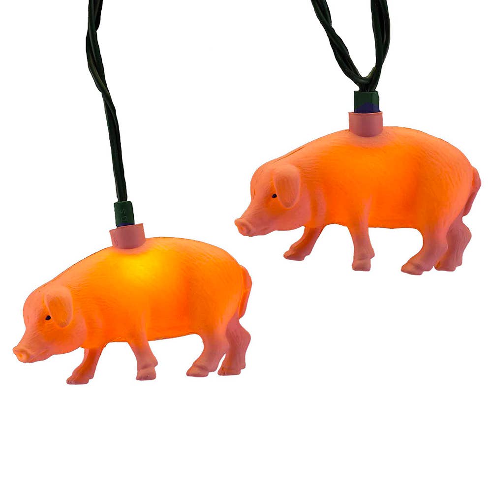 Light Pink Pig Light Set