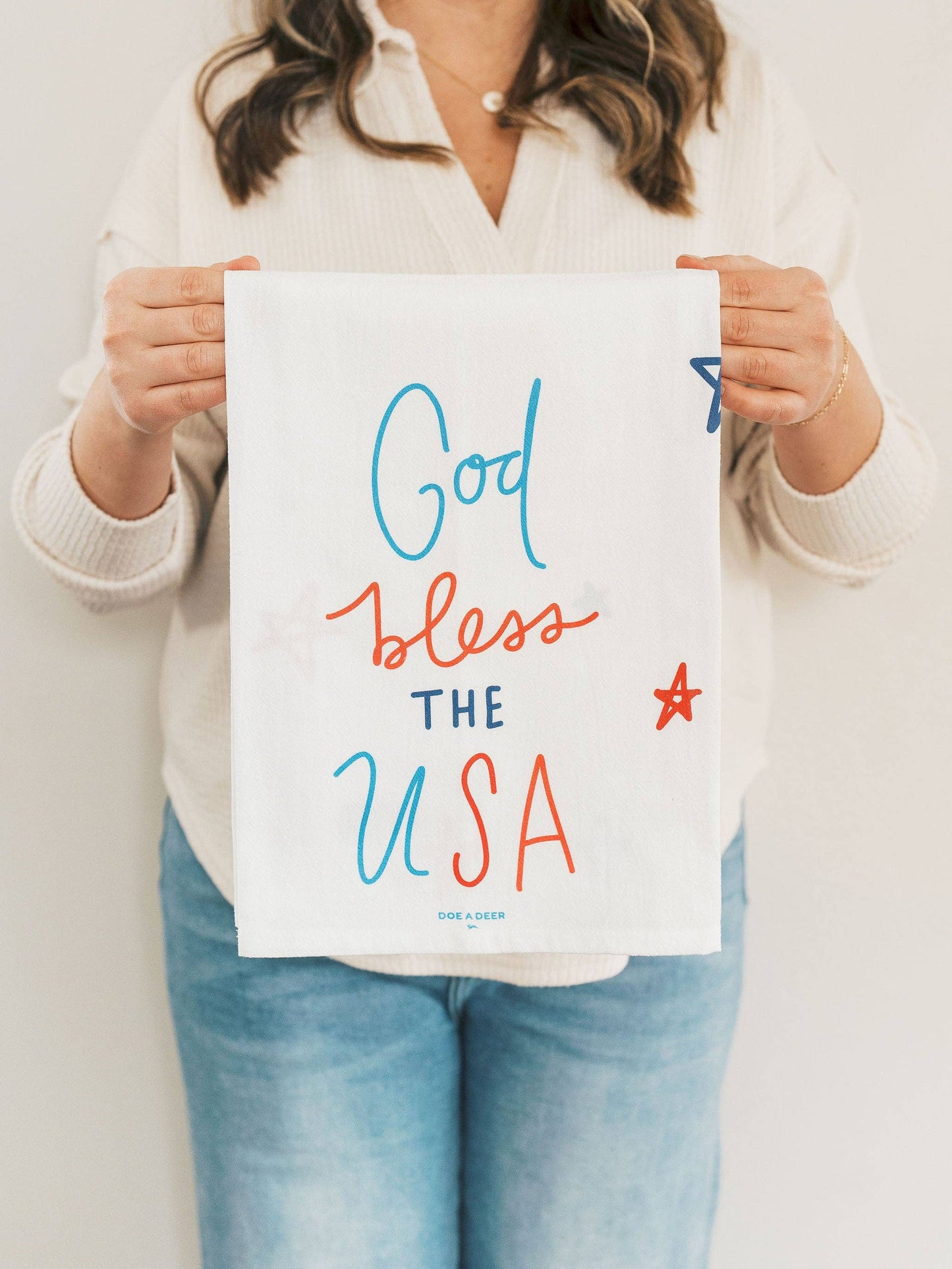 God Bless The USA Flour Sack Towel
