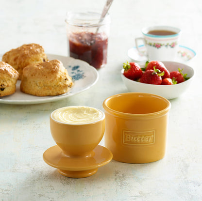 The Original Butter Bell® Crock - Cafe Golden Yellow