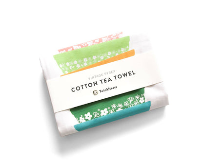 Vintage Bowl Sparkle Tea Towel