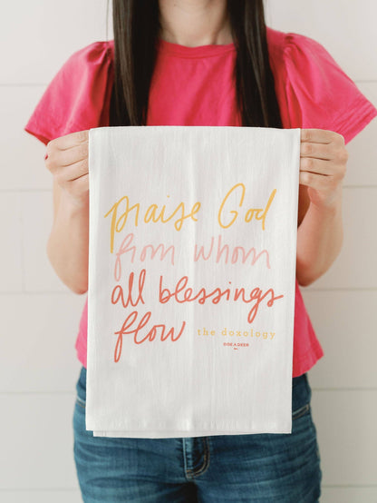 Doxology Tea Towel
