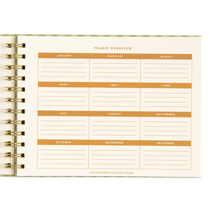 Life On The Homestead Gingham Garden Planner