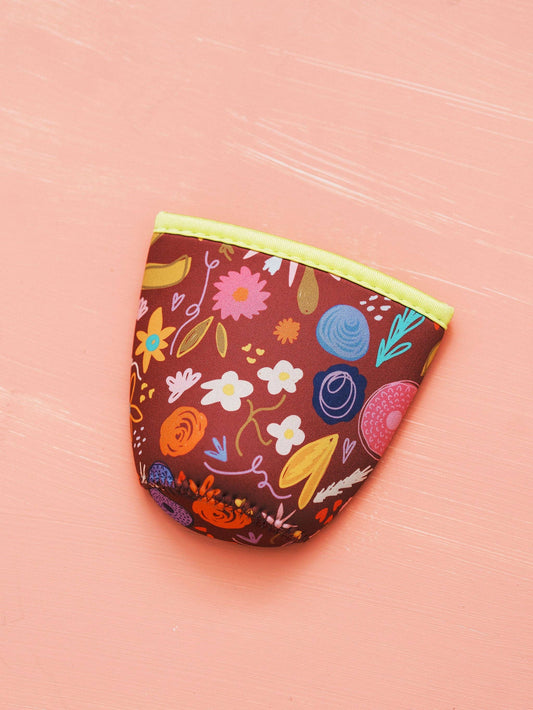 Fall Floral Drink Sleeve Koozie