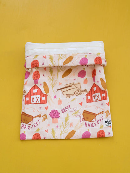 Happy Harvest Bread Bag