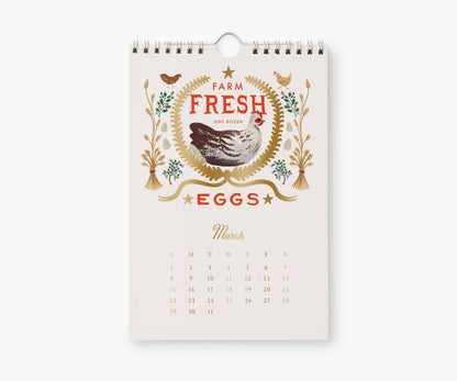2026 Farm Kitchen Calendar (6x9)