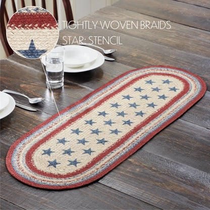 Celebration Jute Oval Runner