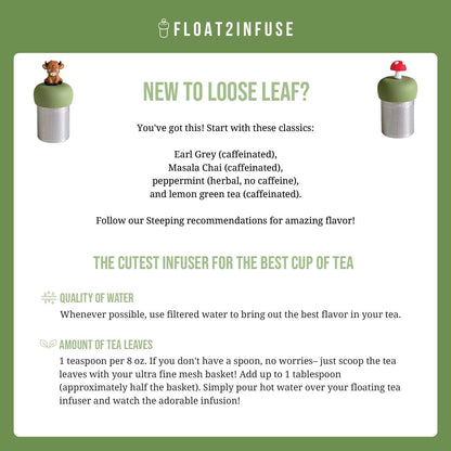 Pig Floating Tea Steeper
