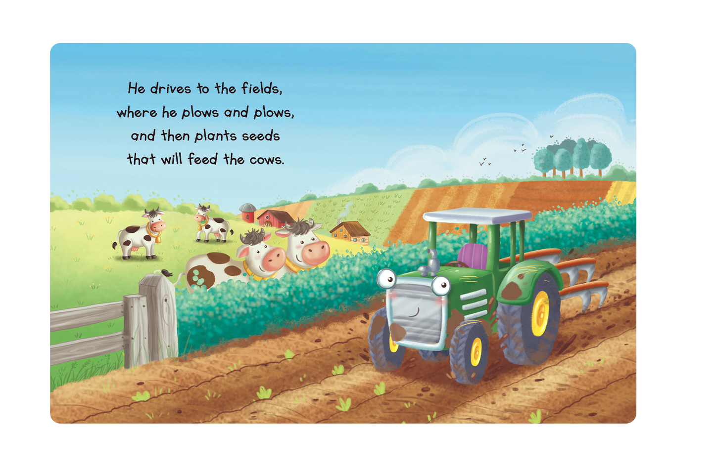 The Busy Little Tractor Book
