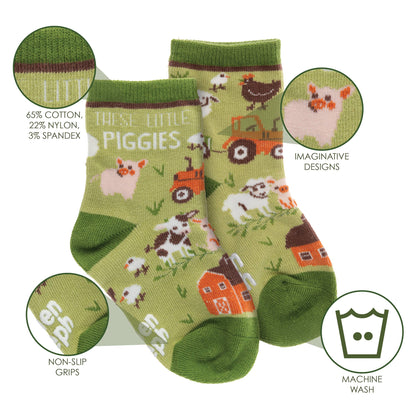 Farm Toddler Socks