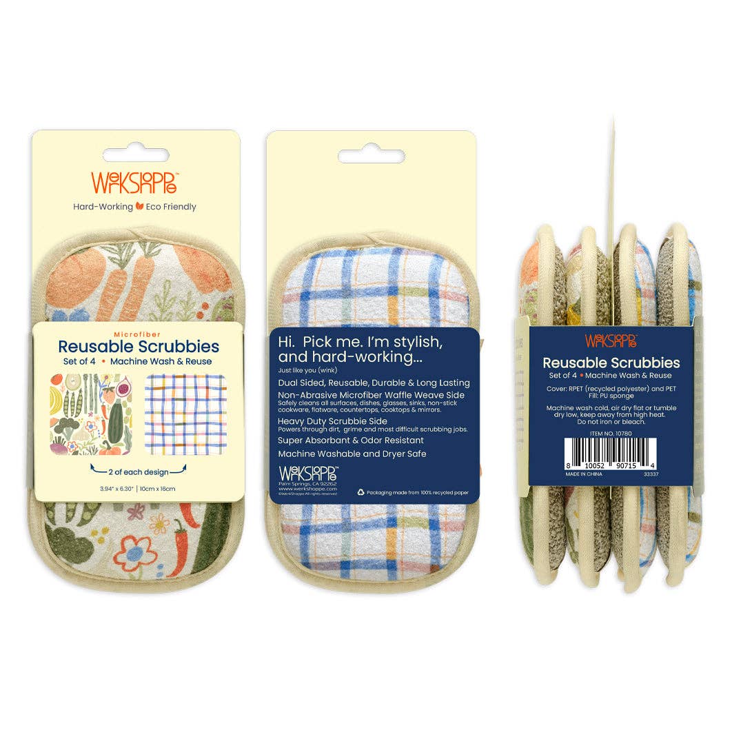 Farm Stand Scrubbies - Set of 4